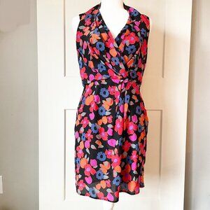 Women’s Anthro Greylin Charlene Floral Silk Dress Size Small